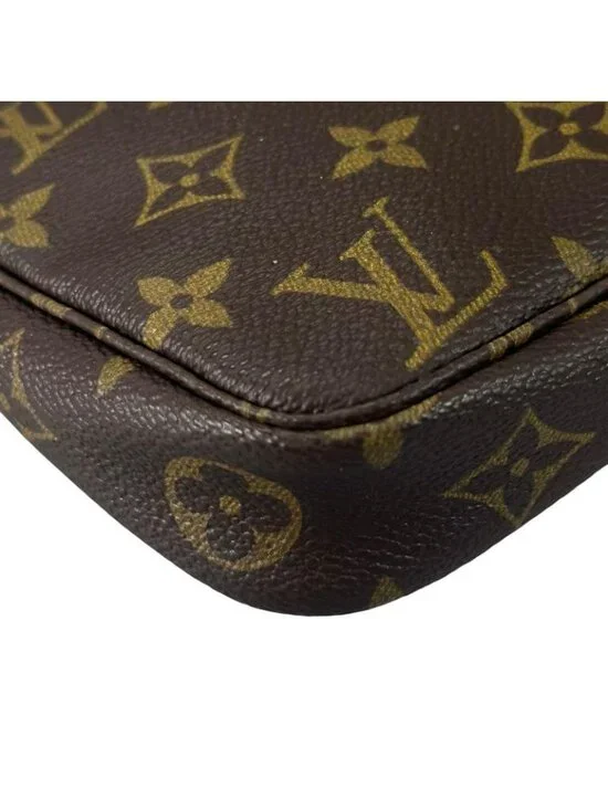 Louis Vuitton Pochette Handbag Brown Pouch - Picture 8 of 16